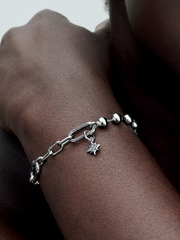 Star Mini Dangle Charm - Sterling silver