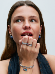 Pandora ME Metal Bead & Link Chain Bracelet - Sterling silver