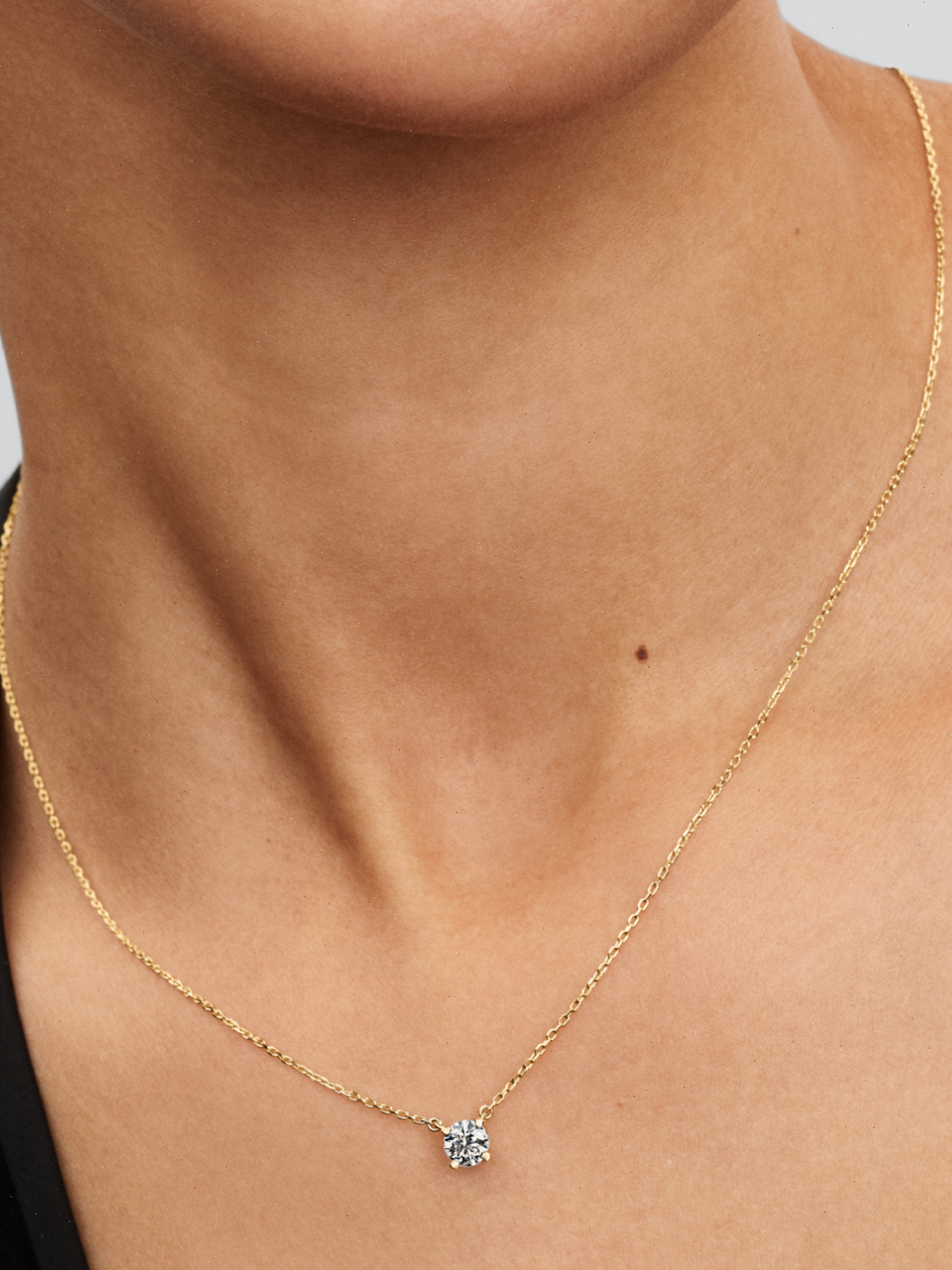 Pandora Era Lab-Grown Diamond Pendant Necklace - 0.50 ct TW, 14k gold