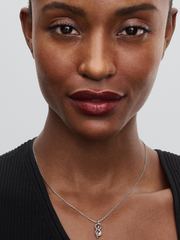 FINAL SALE - Infinity Knot Collier Necklace - Sterling silver