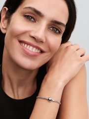 Round Pandora Clasp Twisted Snake Chain - Sterling silver