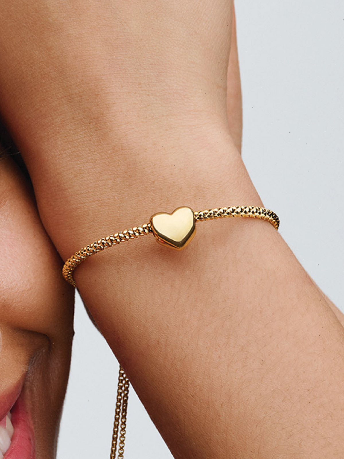 Be Love Engravable Heart Charm - 14k gold plating