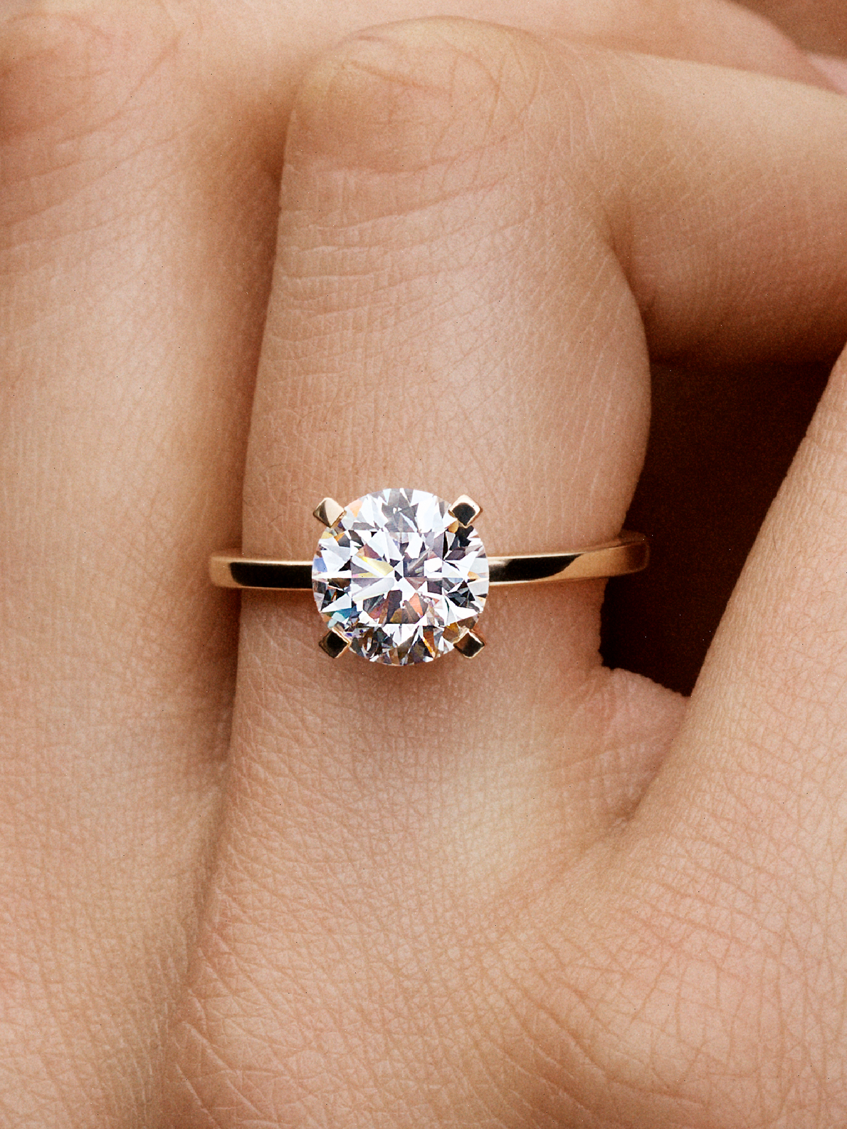 Pandora Era 14k Gold Lab-grown Diamond Ring - 2.00 ct TW, 14k gold