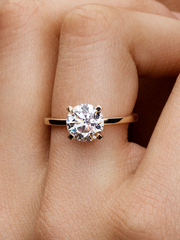 Pandora Era 14k Gold Lab-grown Diamond Ring - 2.00 ct TW, 14k gold