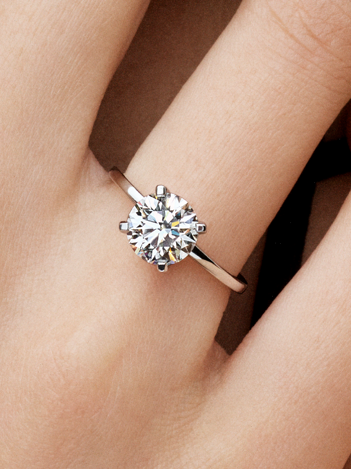 Pandora Era 14k White Gold Lab-grown Diamond Ring - 2.00 ct TW, 14k white gold