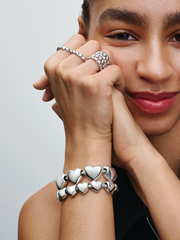 Moments Snake Chain Bracelet - Sterling silver