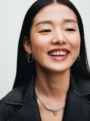 Moments Snake Chain Necklace - Sterling silver