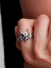 Stranger Things Hellfire Club Ring - Sterling silver