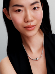 Disney Mickey Mouse Snake Chain Necklace - Sterling silver