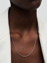 Infinity Chain Necklace - Sterling silver