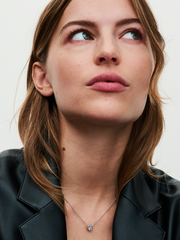 Elevated Heart Necklace - Sterling silver