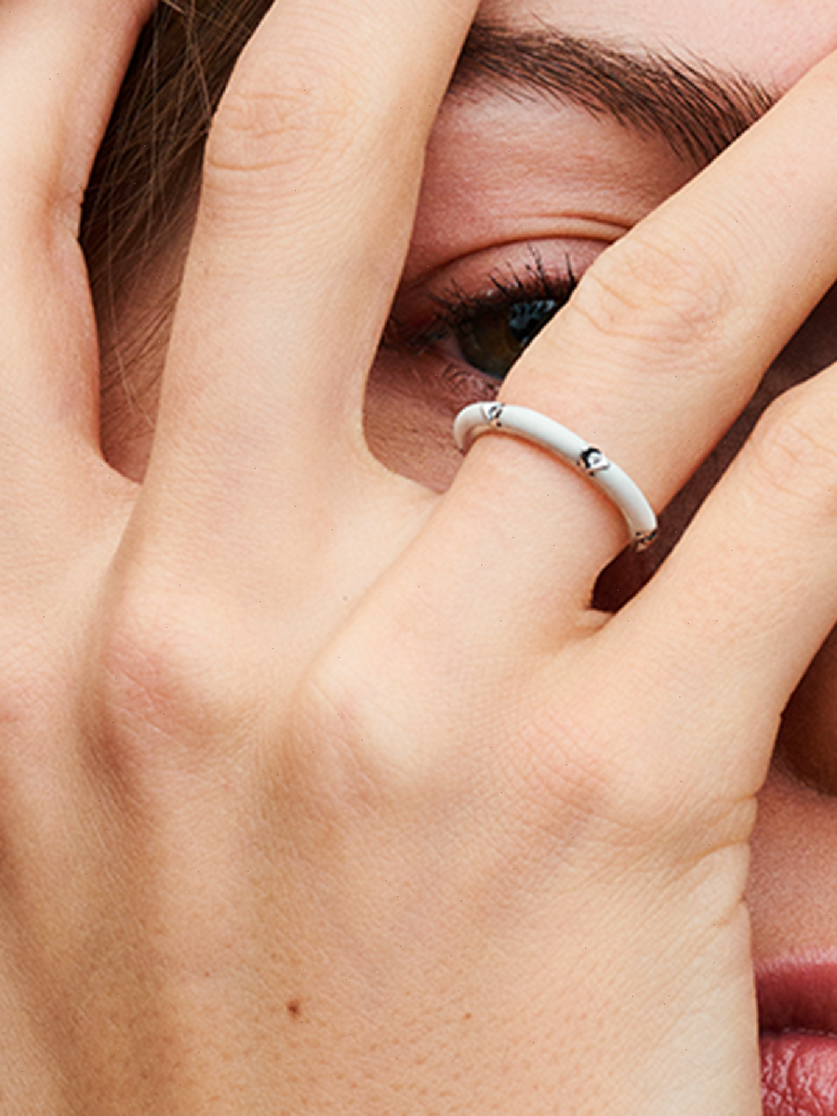 FINAL SALE - Pandora ME Stones & Enamel Ring - Sterling silver