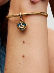 Moments Snake Chain Bracelet - 14k gold plating