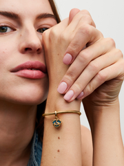 Disney Cinderella's Carriage & Heart Double Dangle Charm - 14k gold plating