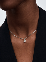 Pandora Infinite 14k White Gold Lab-grown Diamond Pendant Necklace - 0.50 ct TW, 14k white gold