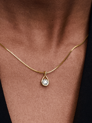 Pandora Infinite 14k Gold Lab-grown Diamond Pendant Necklace - 0.50 ct TW, 14k gold