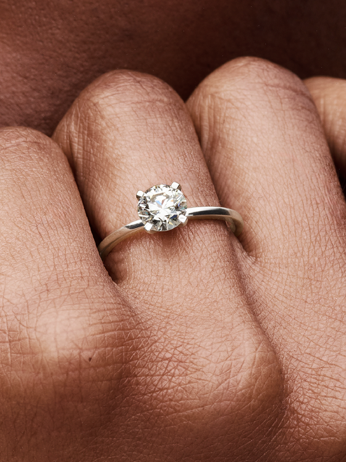 Pandora Era 14k White Gold Lab-grown Diamond Ring - 1.00 ct TW, 14k white gold