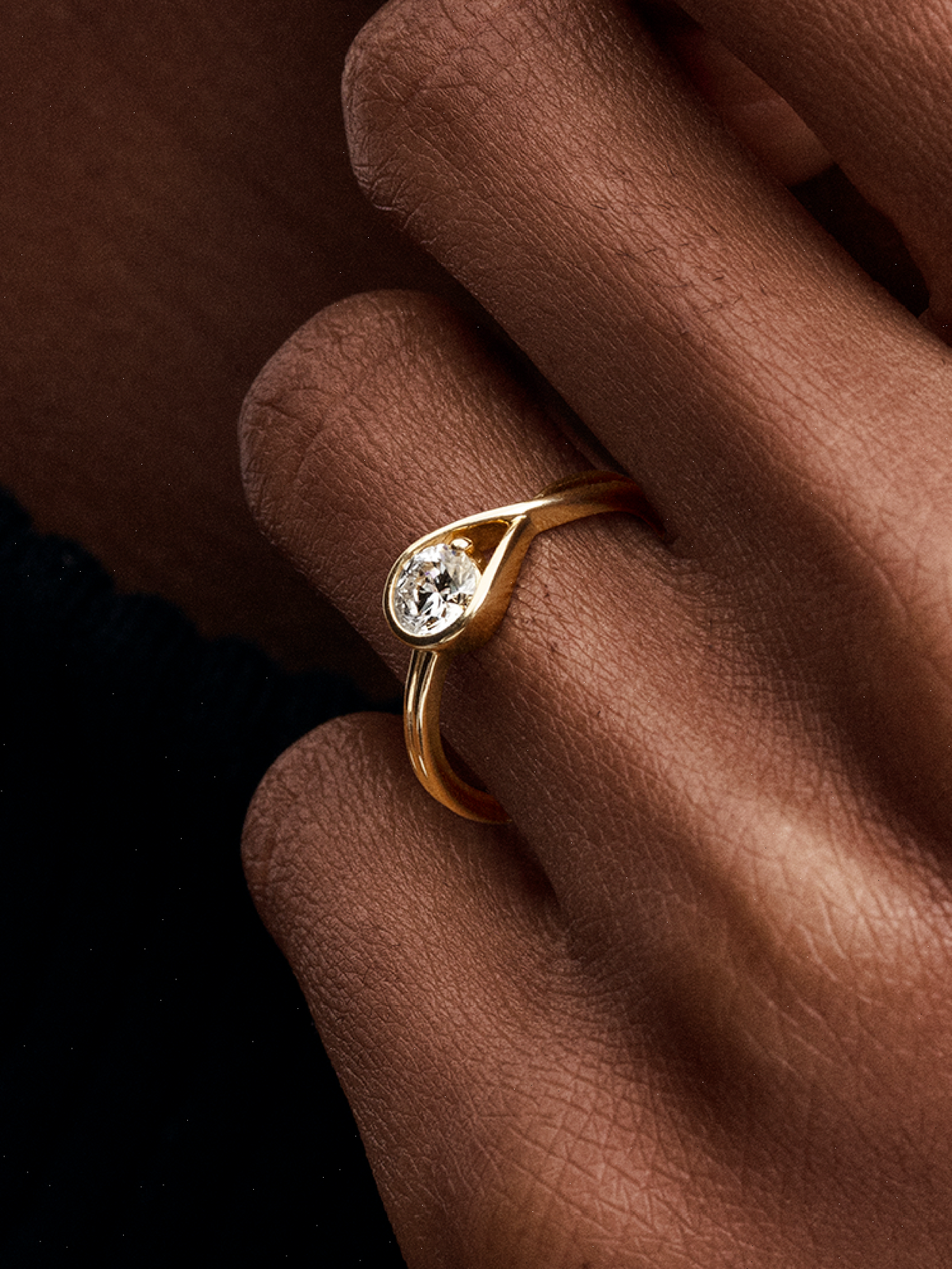 Pandora Infinite 14k Gold Lab-grown Diamond Ring - 0.50 ct TW, 14k gold