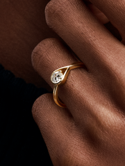 Pandora Infinite 14k Gold Lab-grown Diamond Ring - 0.50 ct TW, 14k gold