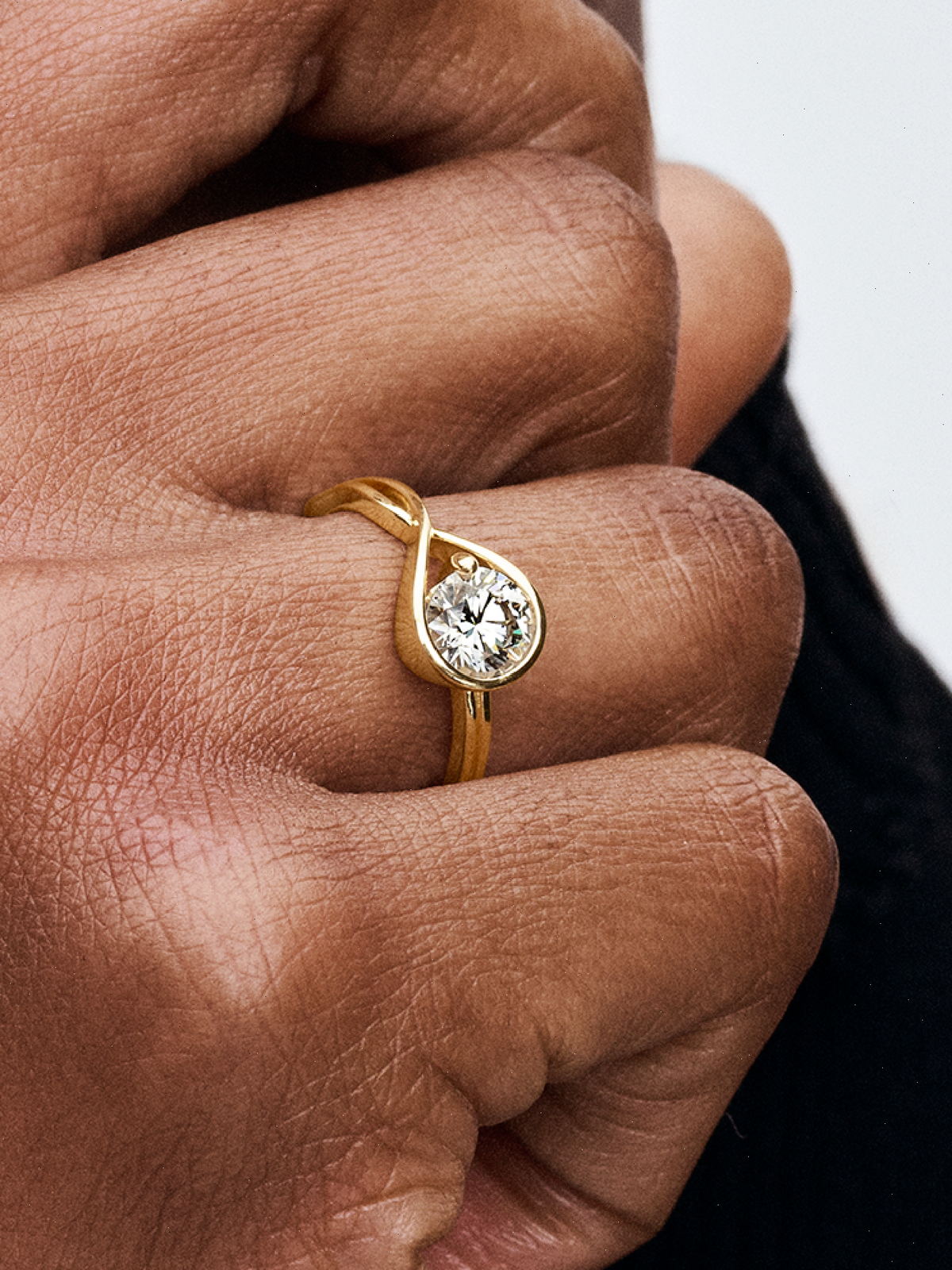 Pandora Infinite 14k Gold Lab-grown Diamond Ring - 1.00 ct TW, 14k gold